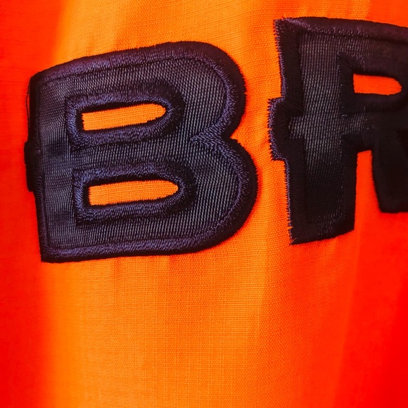 FINAL! DENVER BRONCOS SIDE ZIP OFFICIALLY LICENSED WINDBREAKER UNISEX - Picture 3 of 8